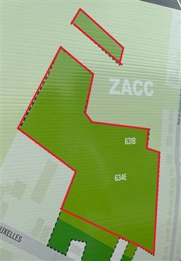 Strategische Grundstücksinvestition – ca. 6 Hektar landwirtschaftliche Fläche in einer ZACC-Zone vor den Toren von Lüttich
